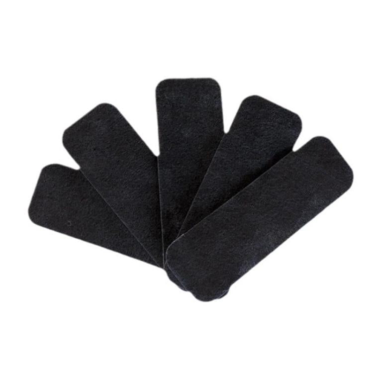 5pcs Electric Fan Blade Activated Carbon Air Filter Cotton With Adhesive, 25cm x 9cm x 3mm, 25cm x 9cm x 5mm