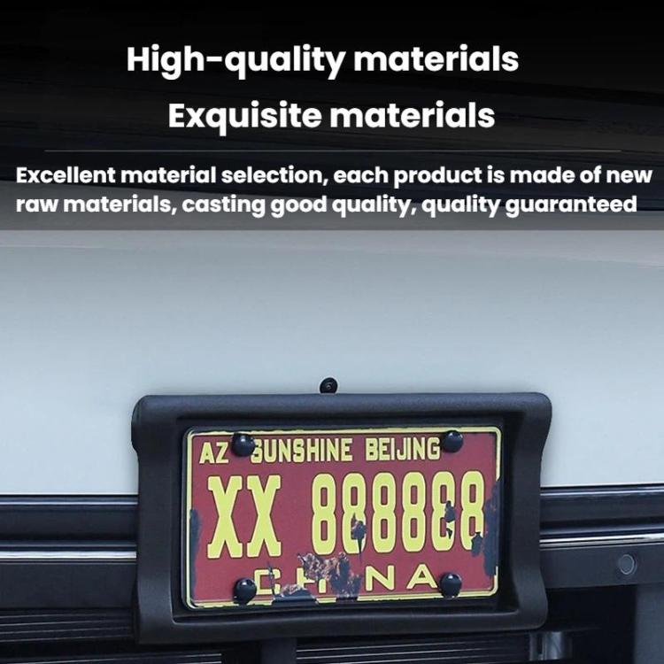 Car License Plate Frame Plate Holder Anti-Collision License Plate Frame, US