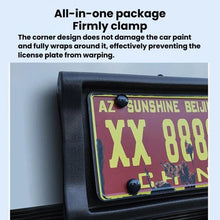Load image into Gallery viewer, Car License Plate Frame Plate Holder Anti-Collision License Plate Frame, US