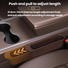 Load image into Gallery viewer, Car Seat Retractable Storage Box Multi-Functional Storage Box In-Car Storage Box