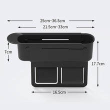 Load image into Gallery viewer, Car Seat Retractable Storage Box Multi-Functional Storage Box In-Car Storage Box