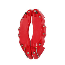 Load image into Gallery viewer, 2pcs /Set Car High-Temperature Resistant Brake Caliper Cover Kit, S Red, M Red, L Red, S Blue, M Blue, L Blue, S Yellow, M Yellow, L Yellow, S Silver, M Silver, L Silver, S Black, M Black, L Black