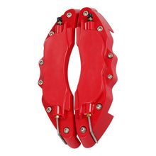 Load image into Gallery viewer, 2pcs /Set Car High-Temperature Resistant Brake Caliper Cover Kit, S Red, M Red, L Red, S Blue, M Blue, L Blue, S Yellow, M Yellow, L Yellow, S Silver, M Silver, L Silver, S Black, M Black, L Black