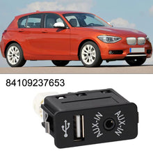 Load image into Gallery viewer, For BMW AUX Input Socket Switches With USB 84109237653 / 9237653
