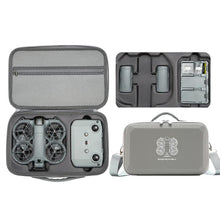 Load image into Gallery viewer, For DJI Neo 2 Fly More Combo Hard Shell Carrying Case Custom-Molded Sling Bag, Mini Black, Fly More Combo Gray