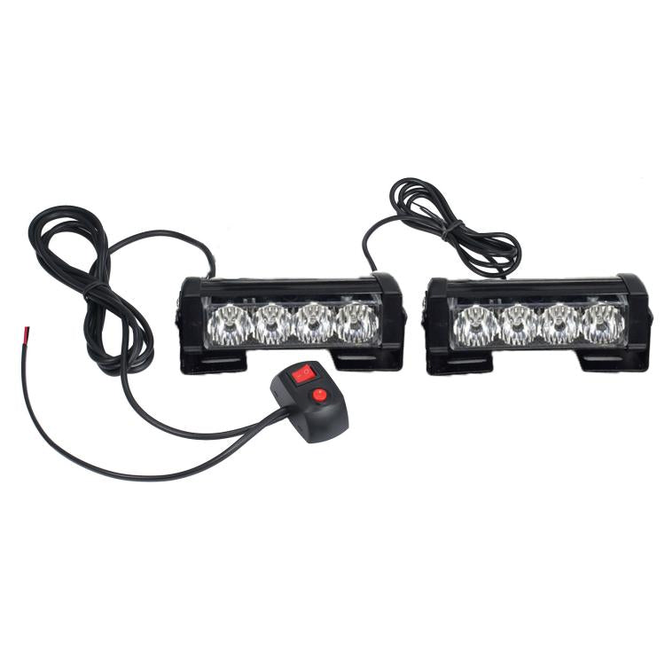 Car Modification High-brightness Flashing Warning Lights, One For Two 4 Light, One For Two 6 Light, One For Four 4 Light, One For Four 6 Light