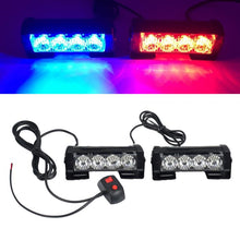 Load image into Gallery viewer, Car Modification High-brightness Flashing Warning Lights, One For Two 4 Light, One For Two 6 Light, One For Four 4 Light, One For Four 6 Light