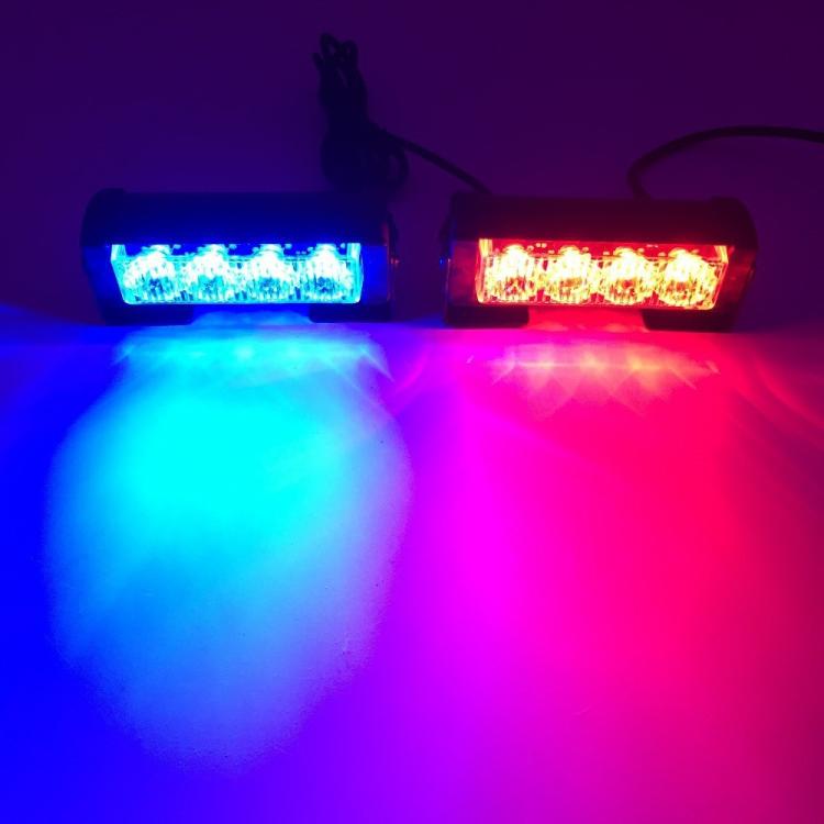Car Modification High-brightness Flashing Warning Lights, One For Two 4 Light, One For Two 6 Light, One For Four 4 Light, One For Four 6 Light