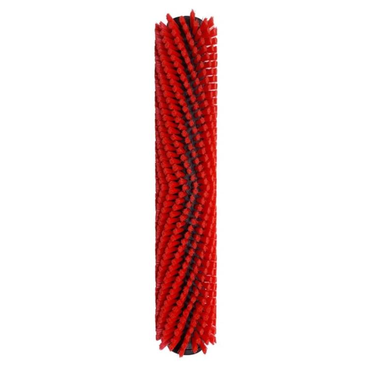Floor Scrubber Roller Brush Replacement Part For Karcher BR30/4C, White Soft Bristle Brush, Red Neutral Brush, Double Green Microfiber Brush
