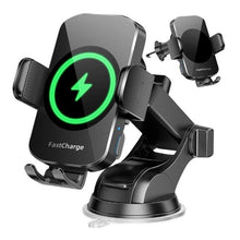 Load image into Gallery viewer, 5W-15W Air Vent Car Wireless Charging Mount Smart Sensor Mount For Phone Charging, M15A