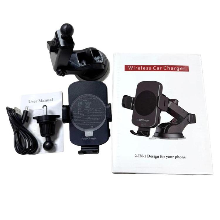 5W-15W Air Vent Car Wireless Charging Mount Smart Sensor Mount For Phone Charging, M15A