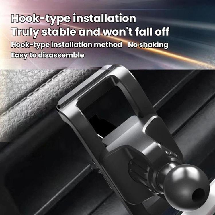 In-Line Clip Car Phone Mount Base Slidable Air Vent Phone Mount Accessories For Vehicles, In-Line Clip