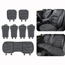 Load image into Gallery viewer, Car Seat Cushion Thickened Non-Slip Front Rear Seat Cushions, Front Seat Cushion Black, Front Seat Cushion Brown, Front Seat Cushion Red, Back Cushion Black, Back Cushion Brown, Back Cushion Red, Rear Seat Cushion Black, Rear Seat Cushion Brown        ...