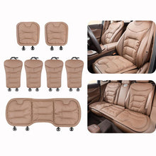 Load image into Gallery viewer, Car Seat Cushion Thickened Non-Slip Front Rear Seat Cushions, Front Seat Cushion Black, Front Seat Cushion Brown, Front Seat Cushion Red, Back Cushion Black, Back Cushion Brown, Back Cushion Red, Rear Seat Cushion Black, Rear Seat Cushion Brown        ...