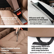 Load image into Gallery viewer, Car Seat Cushion Thickened Non-Slip Front Rear Seat Cushions, Front Seat Cushion Black, Front Seat Cushion Brown, Front Seat Cushion Red, Back Cushion Black, Back Cushion Brown, Back Cushion Red, Rear Seat Cushion Black, Rear Seat Cushion Brown        ...