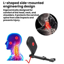 Load image into Gallery viewer, B03S Parallelogram Single-Side Headrest Car Neck Support Pillow Car Seat Side Sleeping Pillow