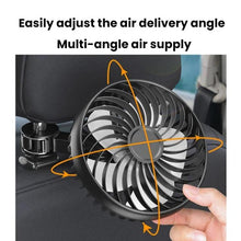 Load image into Gallery viewer, Car Rear USB Silent Three-Speed Adjustable Fan