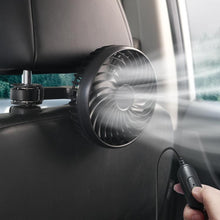 Load image into Gallery viewer, Car Rear USB Silent Three-Speed Adjustable Fan