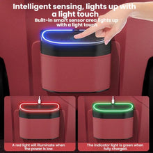 Load image into Gallery viewer, Car Trash Can Side-mounted Storage Box With Light