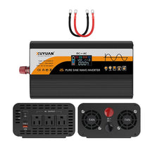 Load image into Gallery viewer, XUYUAN 12V / 24V To 110V Pure Sine Wave Inverter Power Inverter US Plug, 800W Black, 1400W Black, 2000W Black, 3000W Black, 3600W Black, 4000W Black, 800W Red, 1400W Red, 2000W Red, 3000W Red