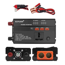 Load image into Gallery viewer, XUYUAN 12V / 24V To 220V Car Power Inverter LED Display Power Converter, 600W, 1200W, 2000W
