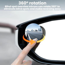 Load image into Gallery viewer, 360 Degree Adjustable Frameless Suction Cup High-Definition Small Round Mirror