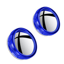 Load image into Gallery viewer, Car Suction Cup Type Wide-angle Reversing Mirror With Rain Guard, Silver, Black, White, Red, Blue
