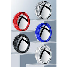 Load image into Gallery viewer, Car Suction Cup Type Wide-angle Reversing Mirror With Rain Guard, Silver, Black, White, Red, Blue
