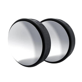 Car Suction Cup Type 360-Degree Adjustable Wide-View Reversing Mirror, Silver Pattern, Black Pattern, White Pattern