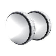 Load image into Gallery viewer, Car Suction Cup Type 360-Degree Adjustable Wide-View Reversing Mirror, Silver Pattern, Black Pattern, White Pattern