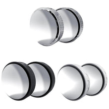 Load image into Gallery viewer, Car Suction Cup Type 360-Degree Adjustable Wide-View Reversing Mirror, Silver Pattern, Black Pattern, White Pattern
