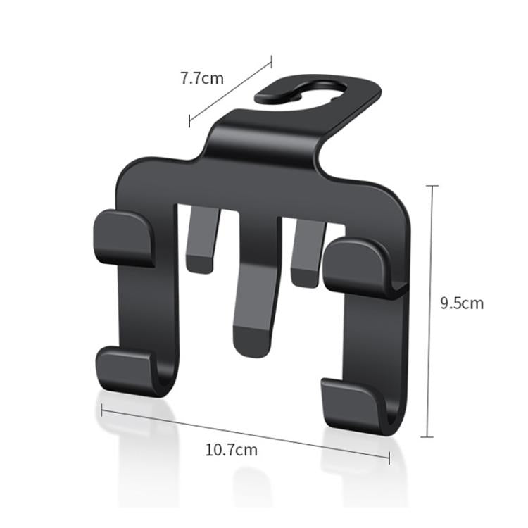 4pcs Multi-functional Car Seat Back Hook Phone Holder