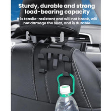 Load image into Gallery viewer, 4pcs Multi-functional Car Seat Back Hook Phone Holder