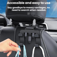 Load image into Gallery viewer, 4pcs Multi-functional Car Seat Back Hook Phone Holder