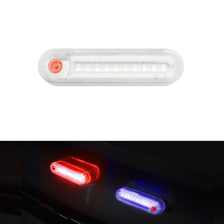 Solar-Powered Car Crash Warning Lights Flashing Taillights