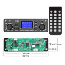 Load image into Gallery viewer, MP3 Bluetooth Decoder Board USB/Line-In Input Car Digital Audio Player, TPM119B