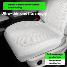 Load image into Gallery viewer, Ventilated Perforated Breathable Car Seat Cushion Universal Back Seat Cover For 5-Seater Cars, Front Seat Cushion Black, Front Seat Cushion Red, Front Seat Cushion Brown, Backrest Cushion Black, Backrest Cushion Red, Backrest Cushion Brown             ...