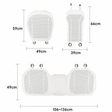 Load image into Gallery viewer, Ventilated Perforated Breathable Car Seat Cushion Universal Back Seat Cover For 5-Seater Cars, Front Seat Cushion Black, Front Seat Cushion Red, Front Seat Cushion Brown, Backrest Cushion Black, Backrest Cushion Red, Backrest Cushion Brown             ...