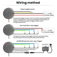 Load image into Gallery viewer, Motorcycle Car Start-Up Sound Modification Power-On Voice Prompt, DC6-30V, AC220V