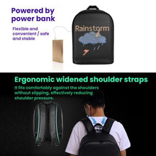 Load image into Gallery viewer, LED Illuminated Backpack Waterproof Casual Sports Student Bag