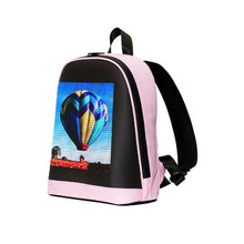 Load image into Gallery viewer, DIY Pattern Backpack With Illuminated LED Display Waterproof Schoolbag
