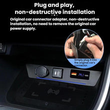 Load image into Gallery viewer, For Toyata RAV4 Wireless Car Charger With Digital Display, 15W Left, 15W Right