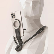 Load image into Gallery viewer, Outdoor Live Streaming Selfie Neckband Magnetic Phone Holder