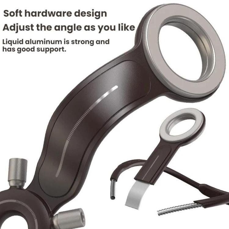 Outdoor Live Streaming Selfie Neckband Magnetic Phone Holder