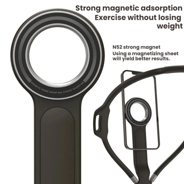 Outdoor Live Streaming Selfie Neckband Magnetic Phone Holder