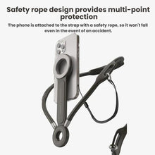 Load image into Gallery viewer, Outdoor Live Streaming Selfie Neckband Magnetic Phone Holder