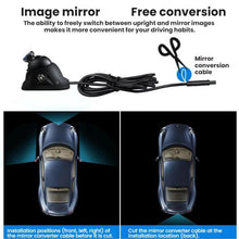 Load image into Gallery viewer, 7 inch 4-split Car Display + 4 Light Sensitive 360 Degree Panoramic Reversing Cameras, LED Version, Infrared Version