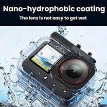 Load image into Gallery viewer, For DJI Osmo Action 6 Waterproof Case 70m IPX8 Dive Housing with Dual Cold Shoe, Waterproof Case