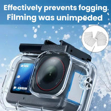 Load image into Gallery viewer, For DJI Osmo Action 6 Waterproof Case 70m IPX8 Dive Housing with Dual Cold Shoe, Waterproof Case