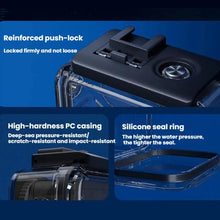 Load image into Gallery viewer, For DJI Osmo Action 6 Waterproof Case 70m IPX8 Dive Housing with Dual Cold Shoe, Waterproof Case